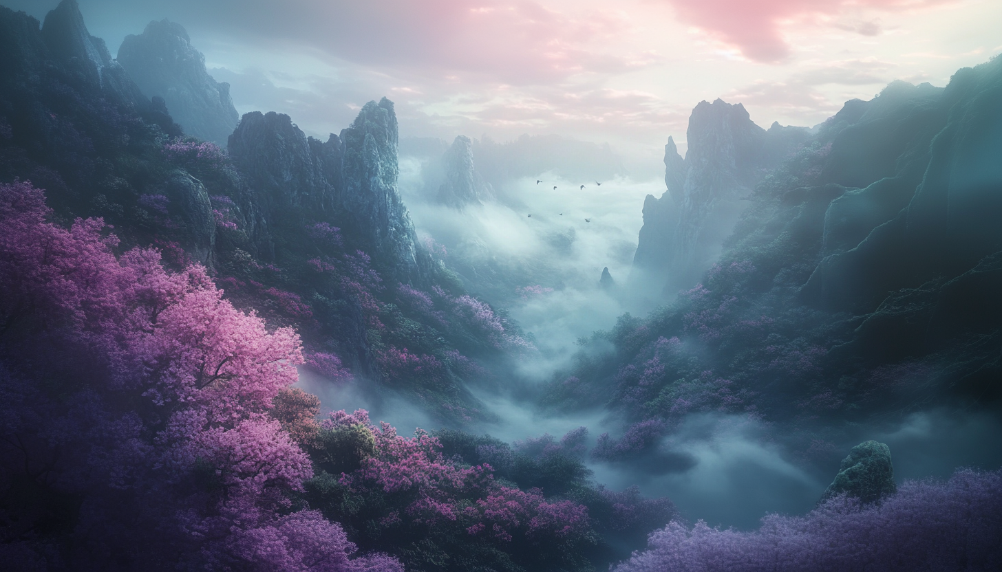 Mirror Mist Valley