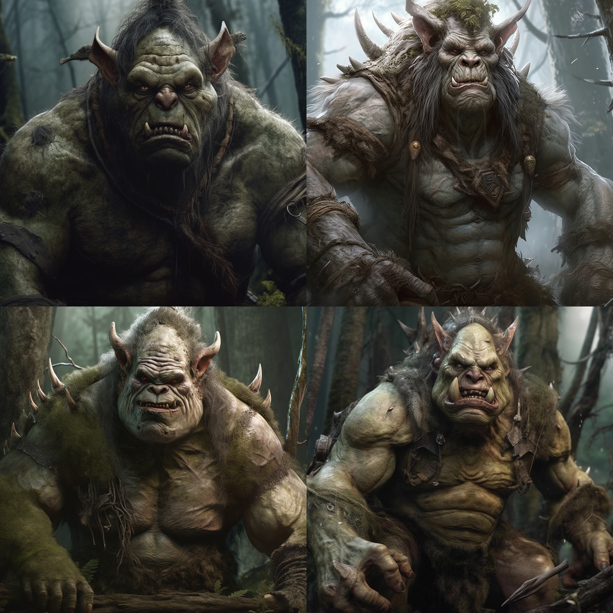 Woodland/Forest Trolls